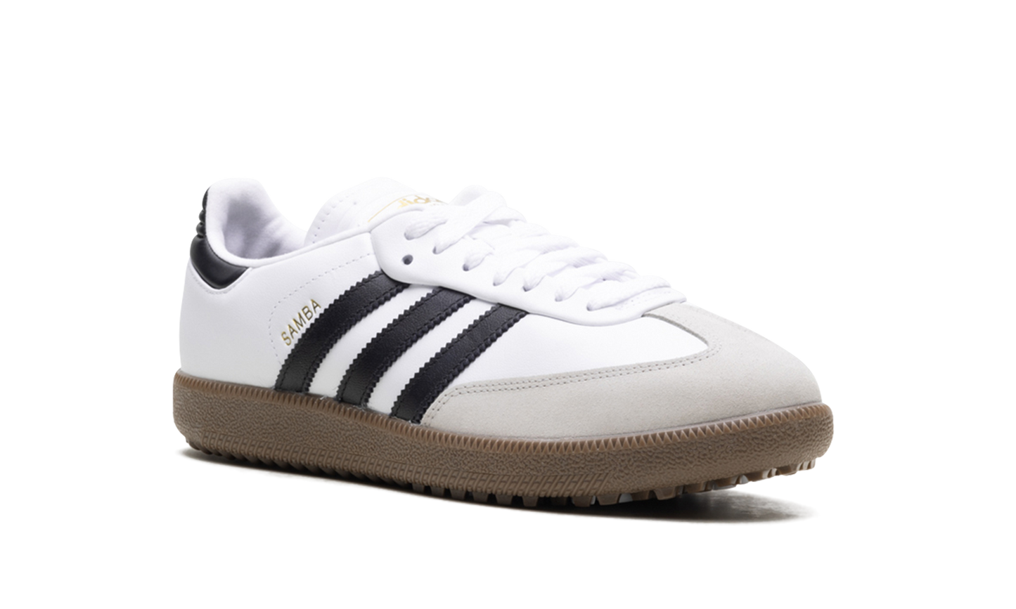 Adidas Samba Spikeless Golf "White Black Gum" JH6149