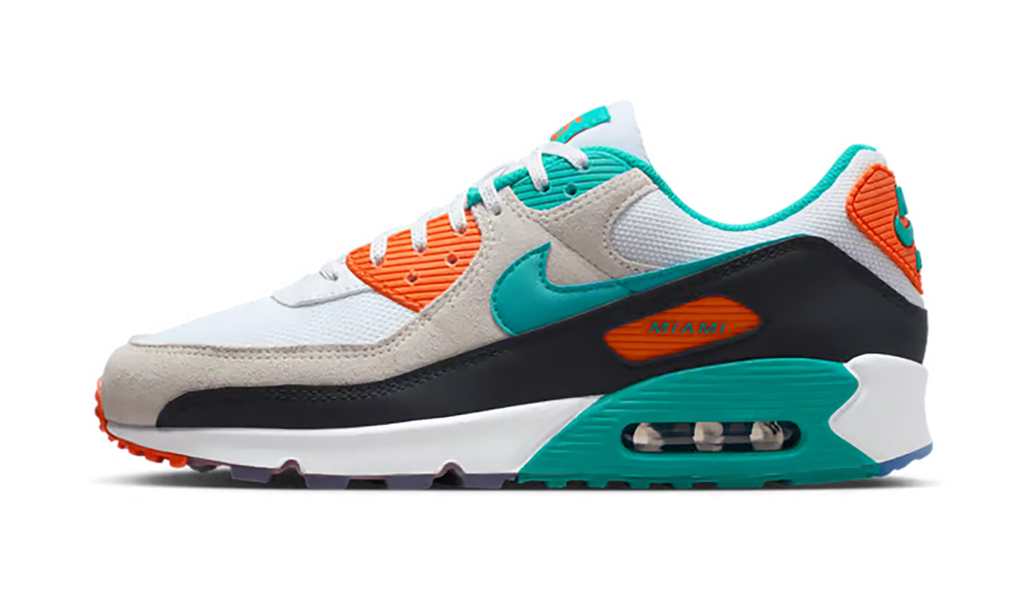 Nike Air Max 90 Rivalry "Miami Dolphins" II7590 100