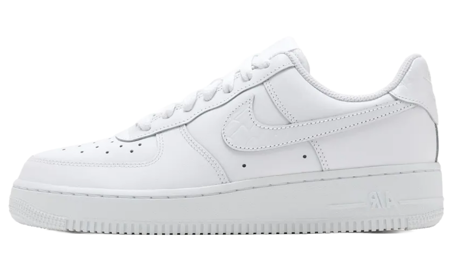 Nike Air Force 1 '07 SE WMNS Pebble Croc - White / Neutral Grey / White IO4837 100