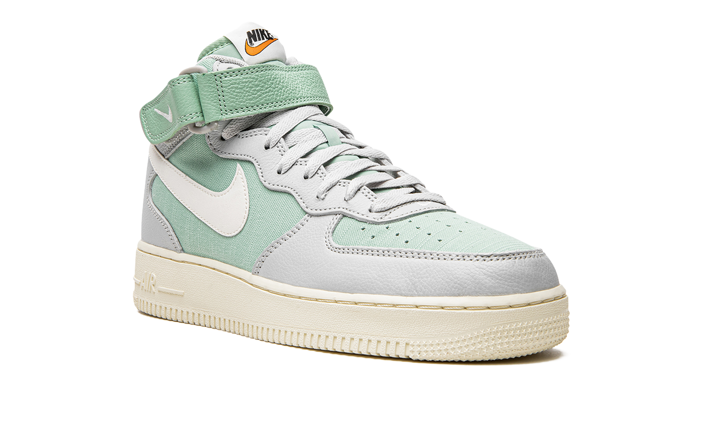 Nike Air Force 1 Mid '07 LX "Grey Fog Enamel Green" DQ8766 002