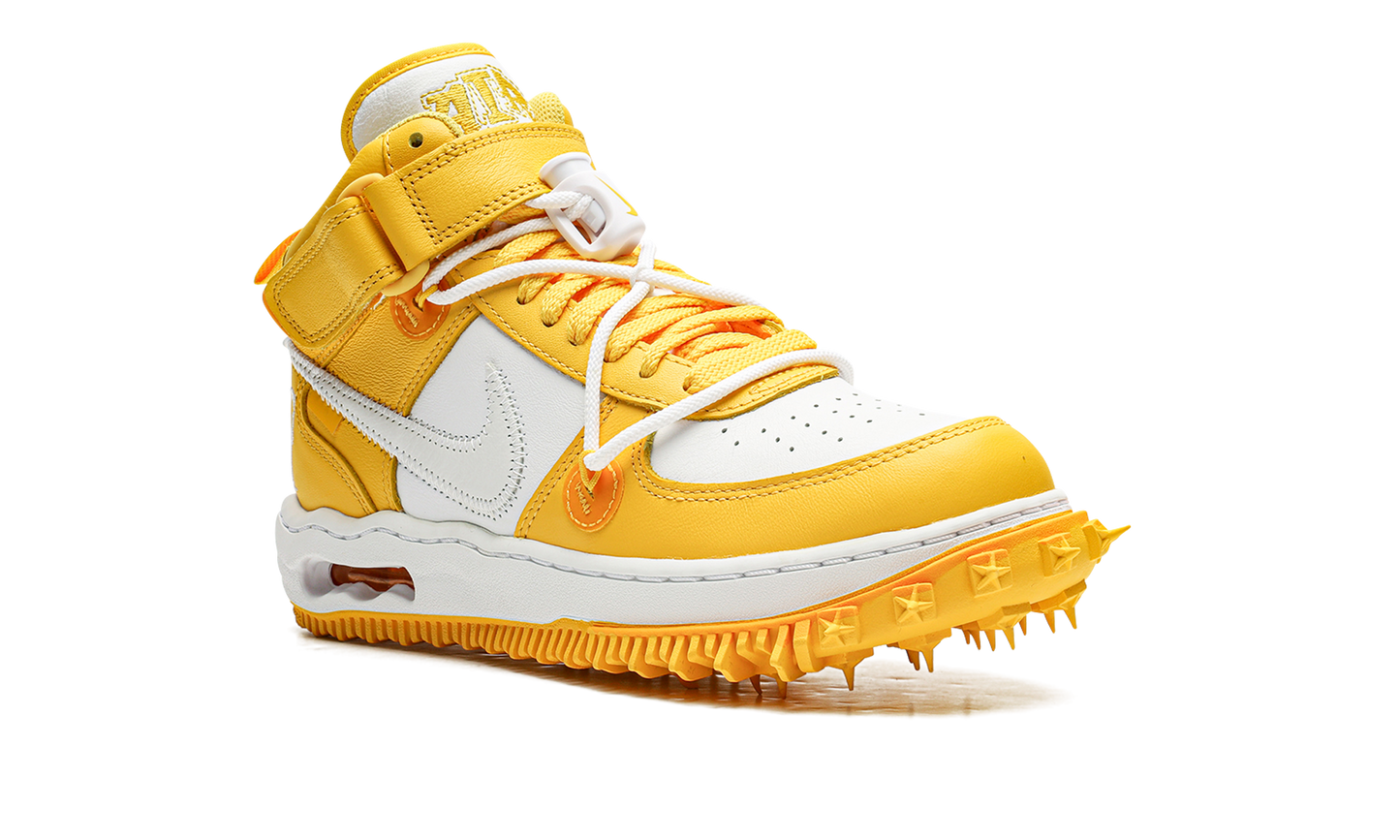 Nike Air Force 1 Mid "Off-White - Varsity Maize" DR0500 101