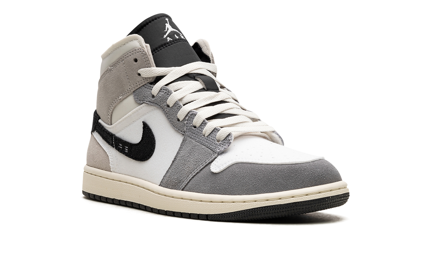 Air Jordan 1 Mid SE Craft Cement Grey DZ4136 002