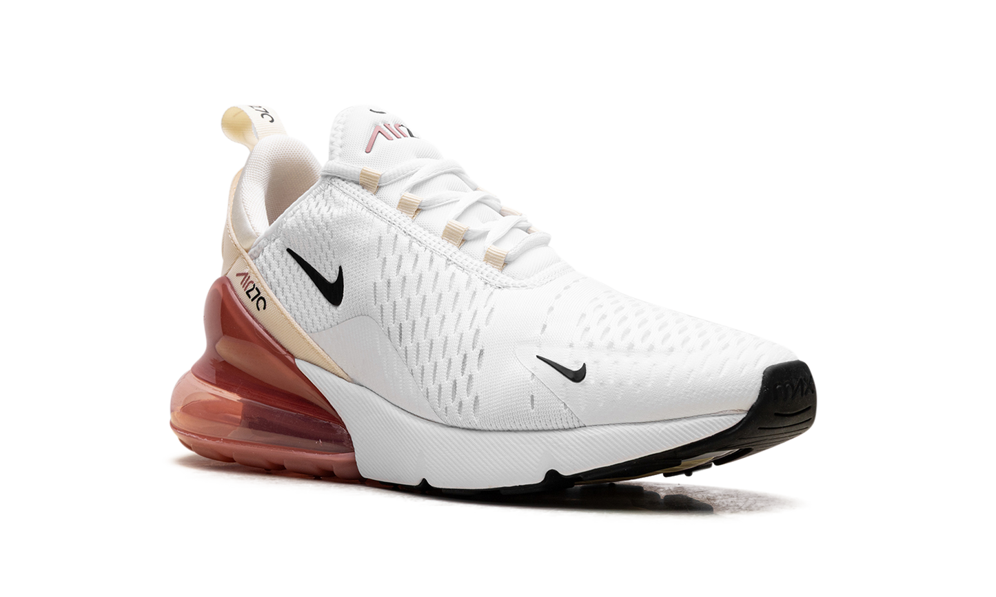 Nike AIR MAX 270 WMNS "White Pale Ivory Muslin Black" AH6789 123