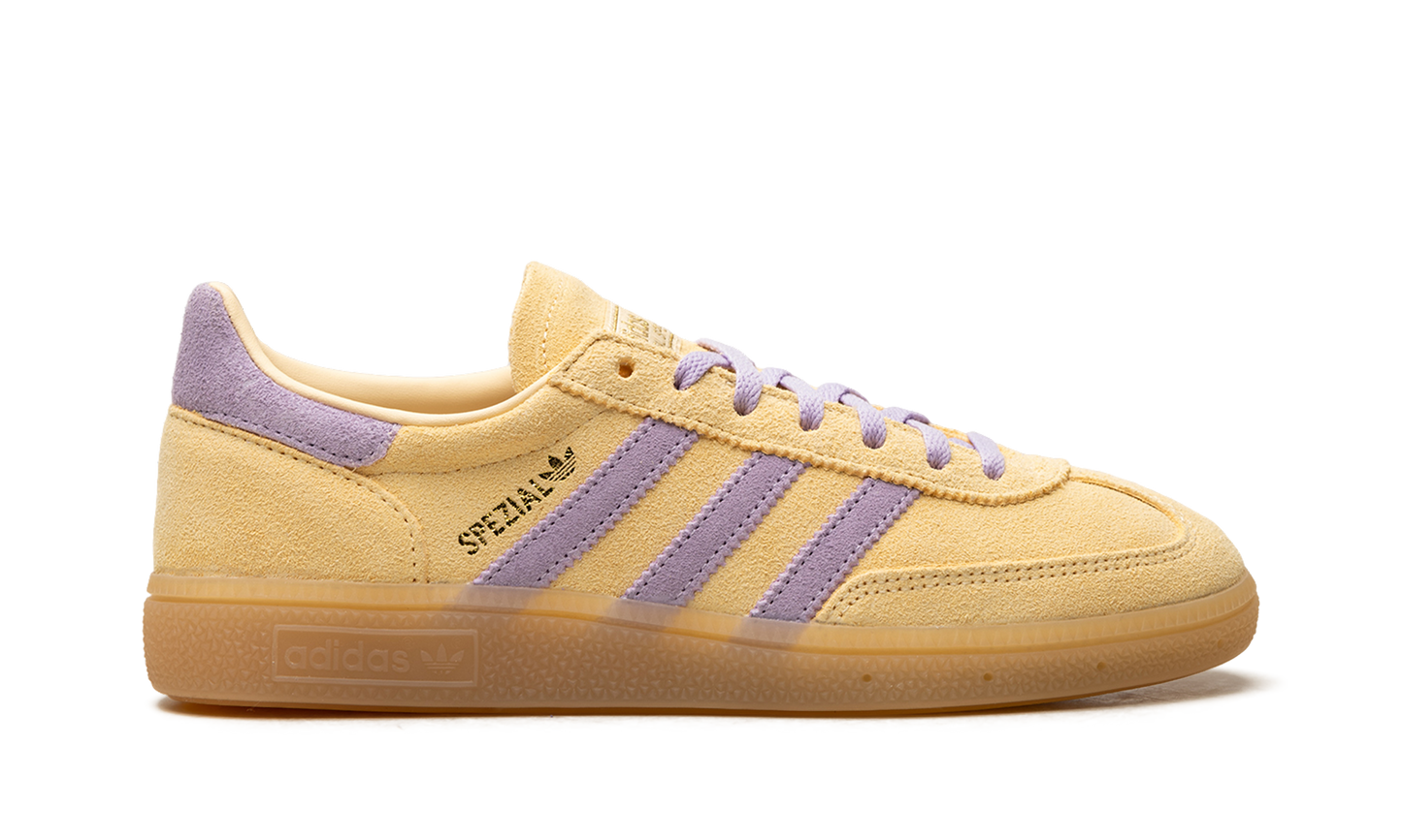 Adidas Handball Spezial WMNS "Orange Tint Powder Plum Gum" JR3617