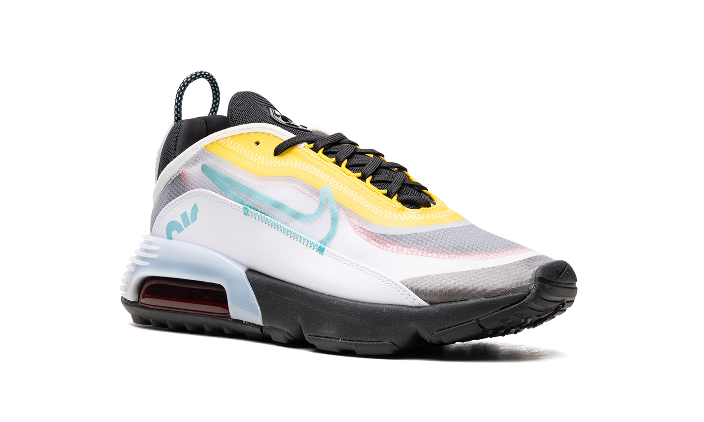 Nike Air Max 2090 "White Speed Yellow Bleached Aqua"
