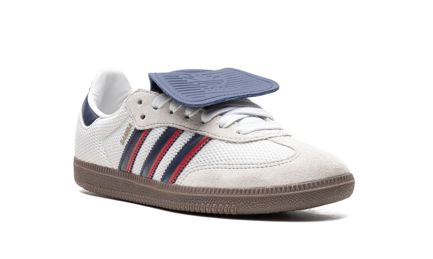 Adidas Samba LT "Crystal White Dark Blue" IE9169