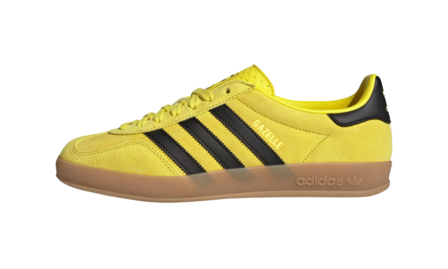 Adidas GAZELLE INDOOR "Shock Yellow Black" JR6303