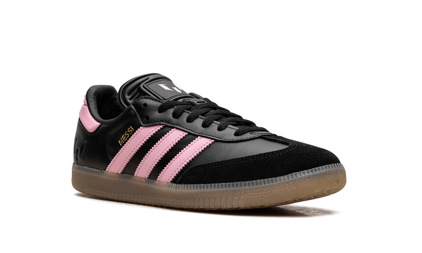 Adidas Samba Messi Indoor "Core Black / Gold Metallic / Gum" JP7845