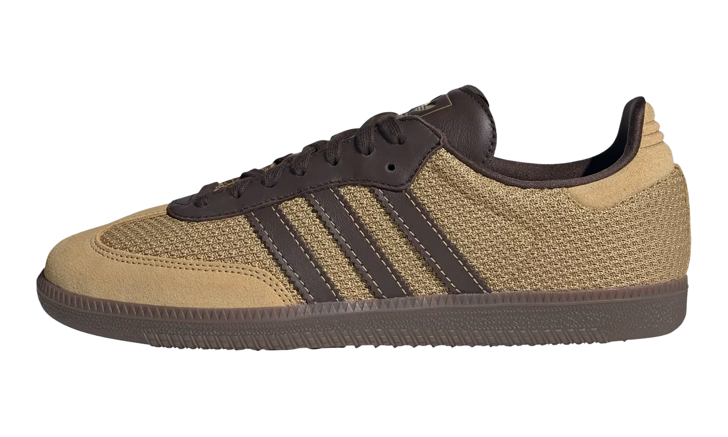 Adidas SAMBA OG "Golden Beige Dark Brown" JR0884