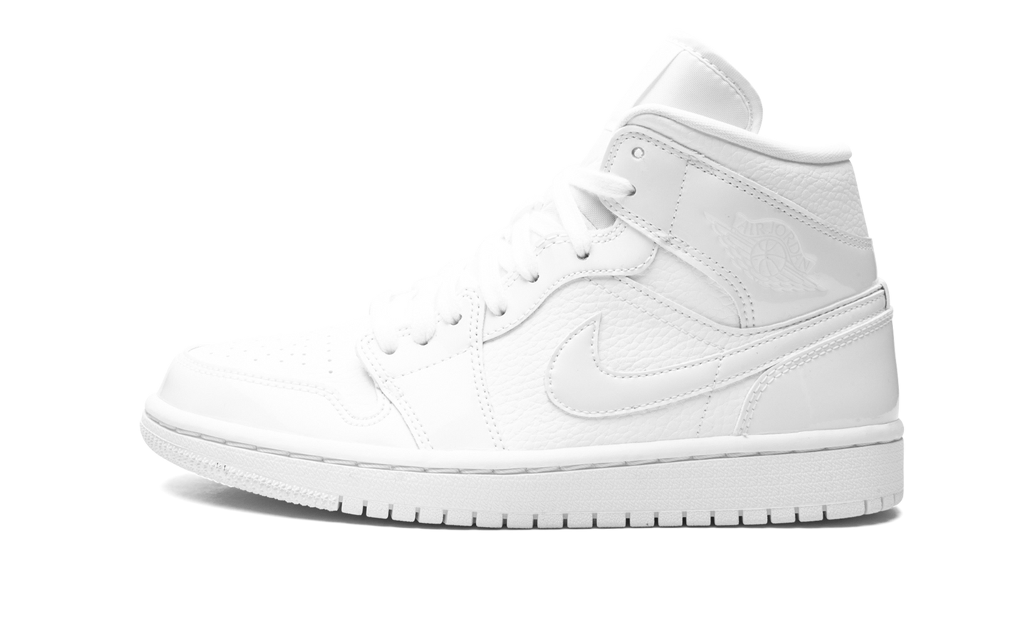 AIR JORDAN 1 MID WMNS Triple White BQ6472 100