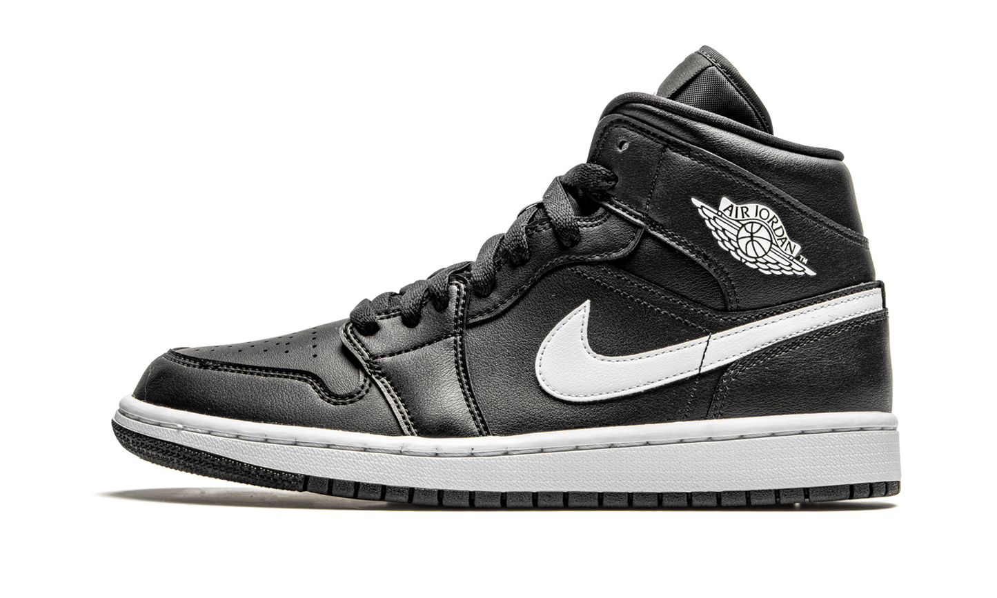 AIR JORDAN 1 MID WMNS Black / White BQ6472 011