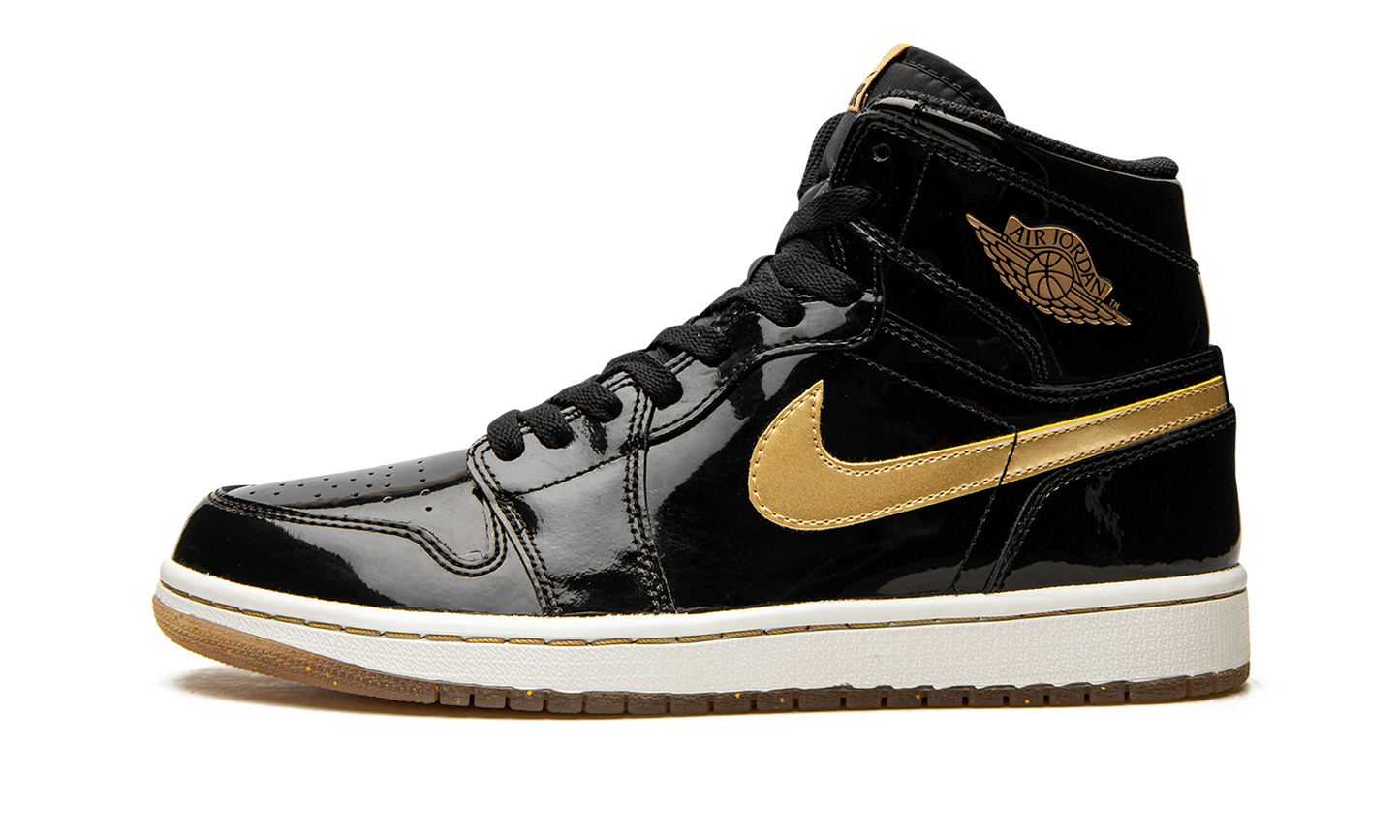 Air Jordan 1 Retro High OG Black/Metallic Gold 555088 019