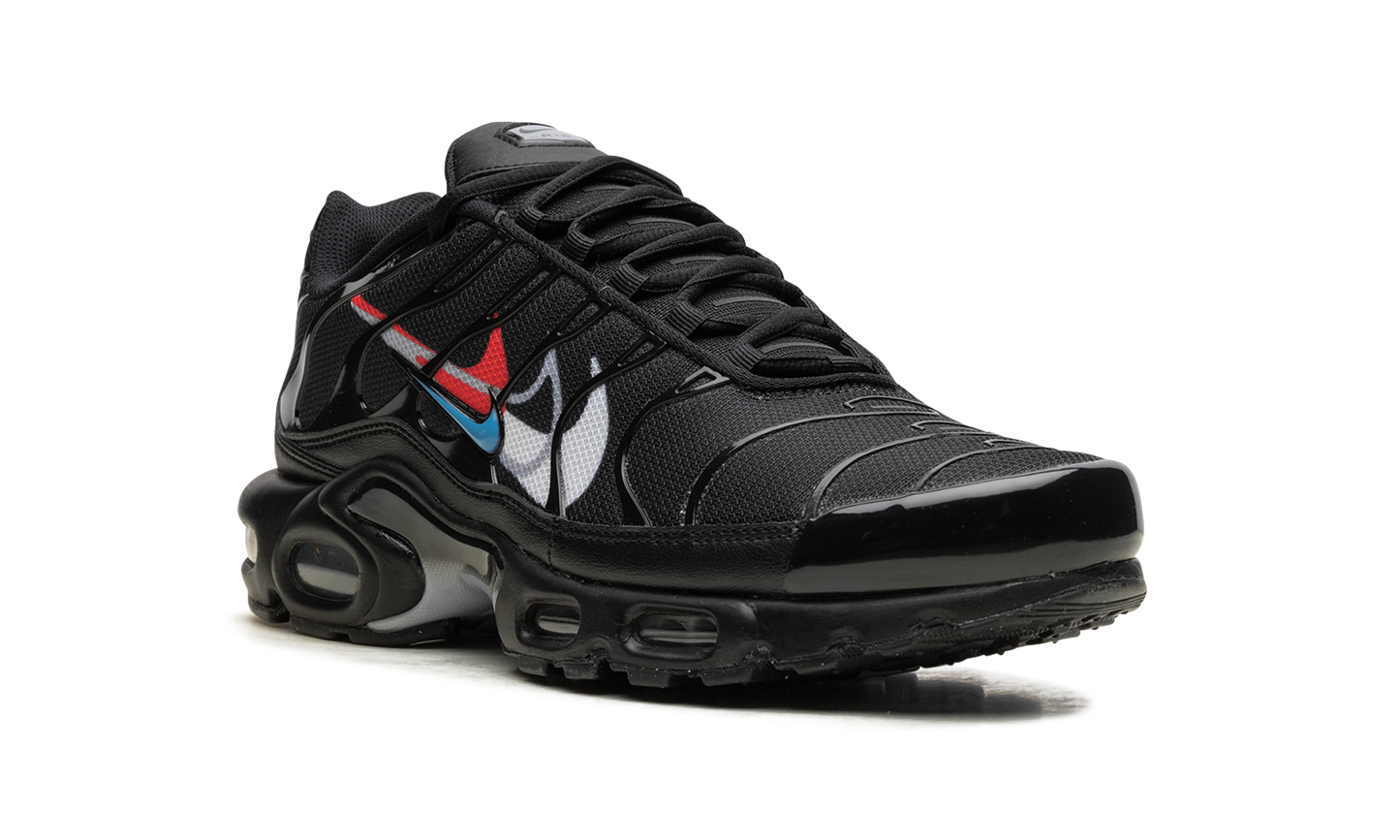 Nike Air Max Plus "Multi Swoosh Black Bright Crimson" FJ4224 001