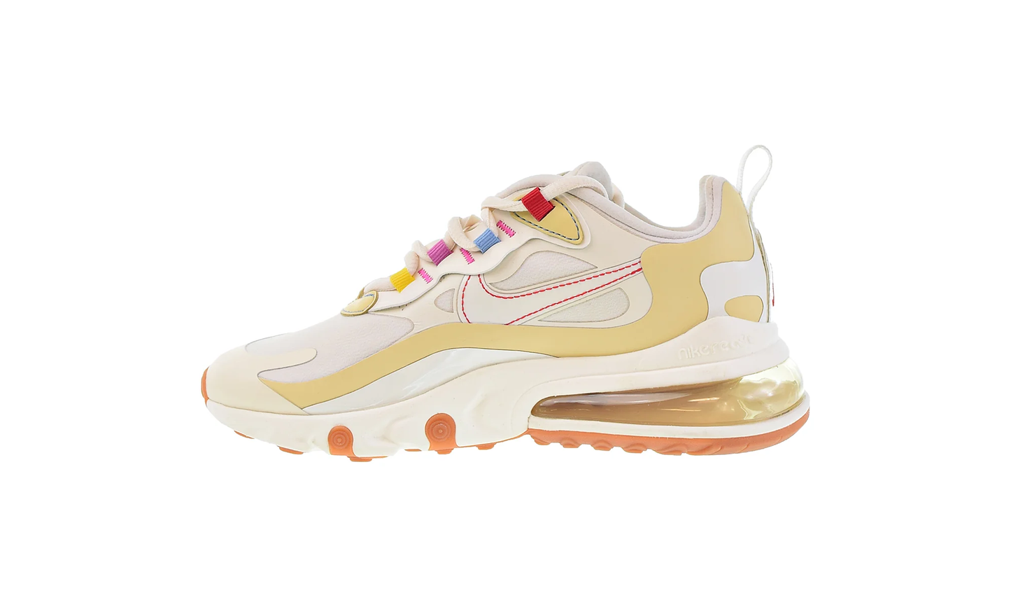 Nike Air Max 270 React WMNS "Pale Ivory-Sail-Pale Vanilla" cq0208 101