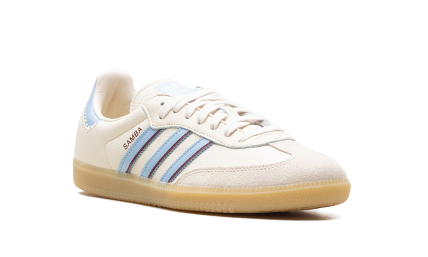 Adidas Samba OG "Wonder White / Celestial Blue" JS5041