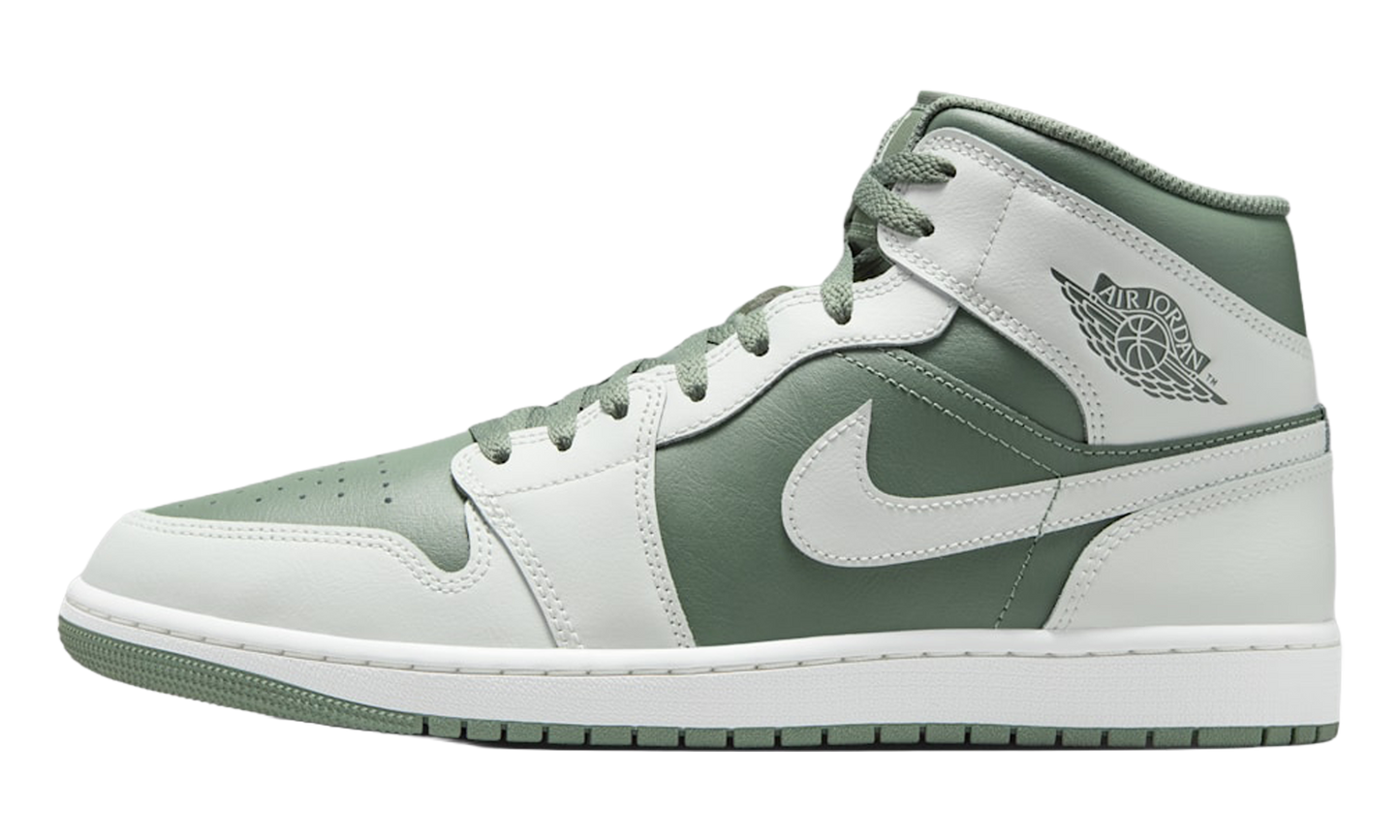 Air Jordan 1 Mid Summit White / Vintage Lichen DQ8426 107