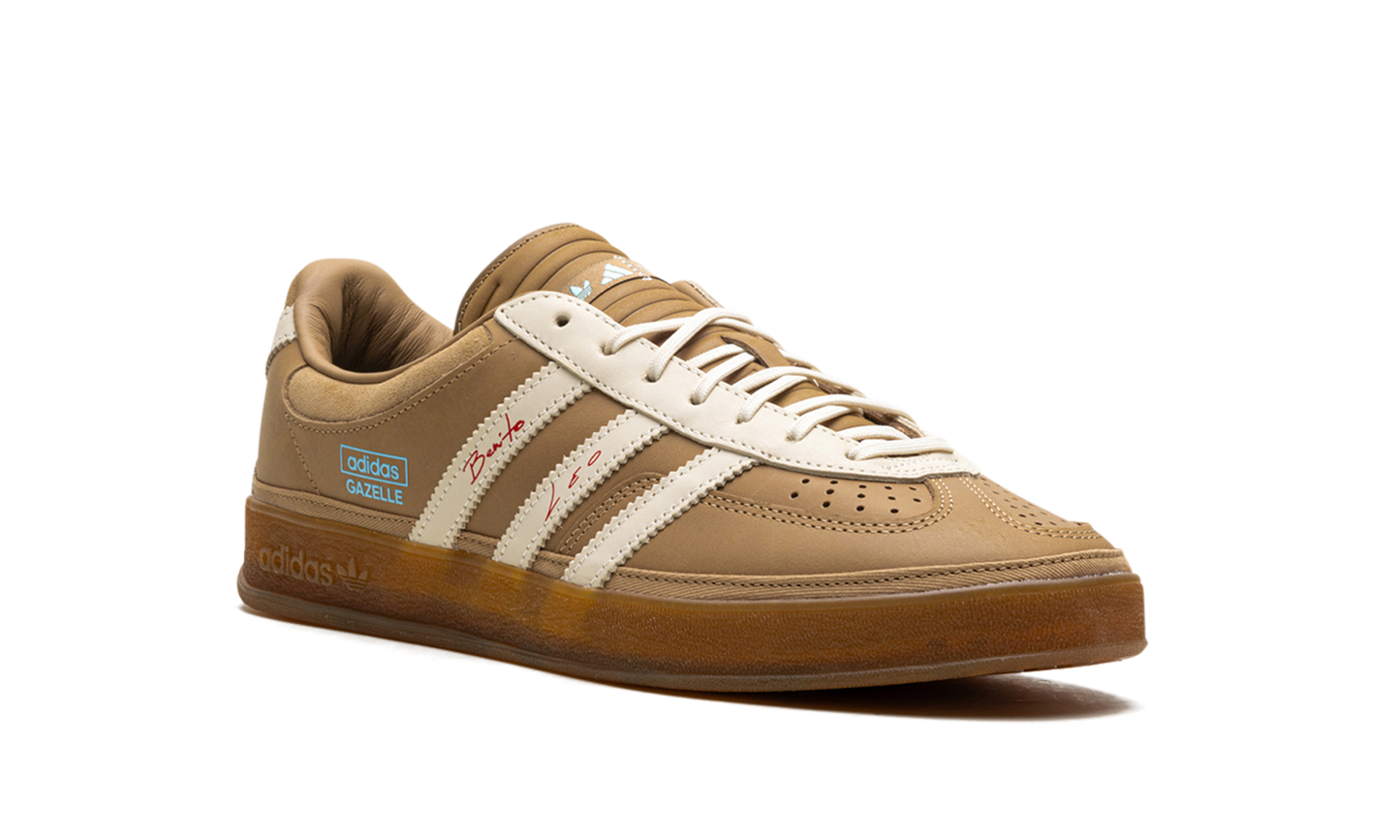 Adidas Gazelle Indoor "Bad Bunny x Lionel Messi - Cardboard" JR0182