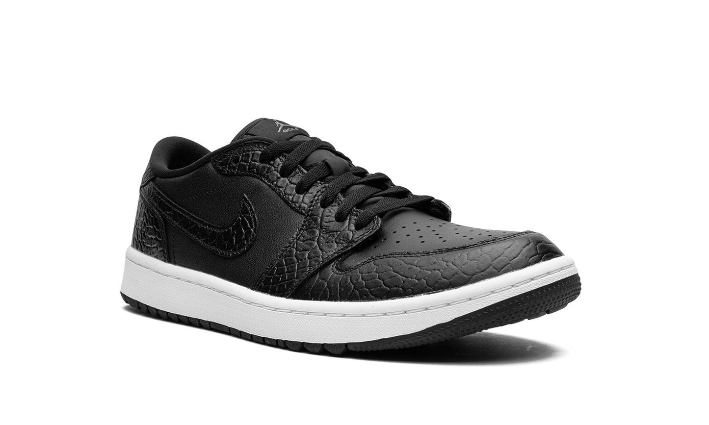 Air Jordan 1 Golf Low Black Croc DD9315 003