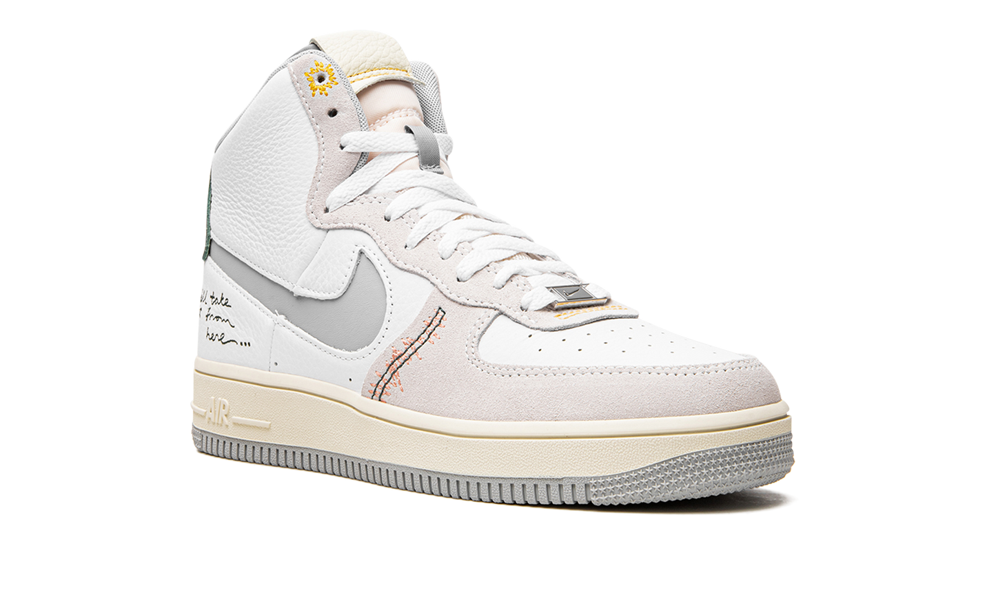 Nike AIR FORCE 1 HIGH SCULPT WMNS We'll Take It From Here DV2187 100
