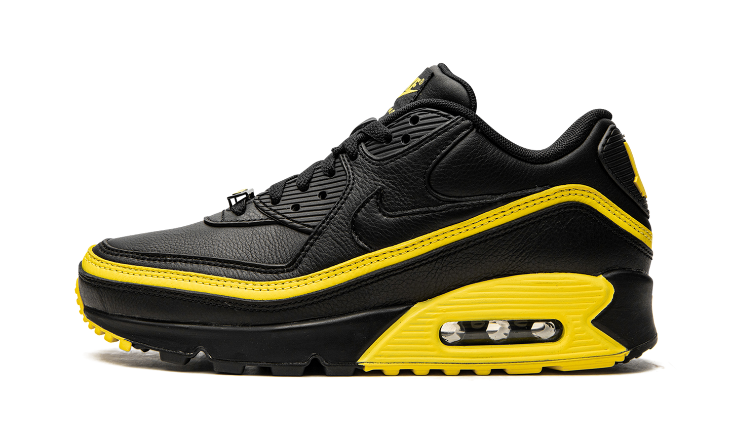 Nike Air Max 90 / UNDFTD "Undefeated Black/Optic Yellow" CJ7197 001