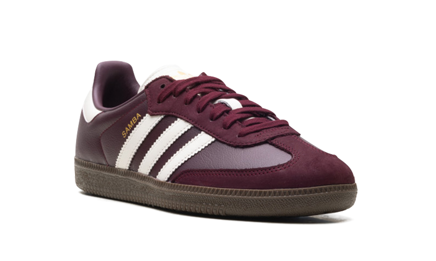 Adidas Samba OG WMNS "Maroon Off White Gum" JR8844