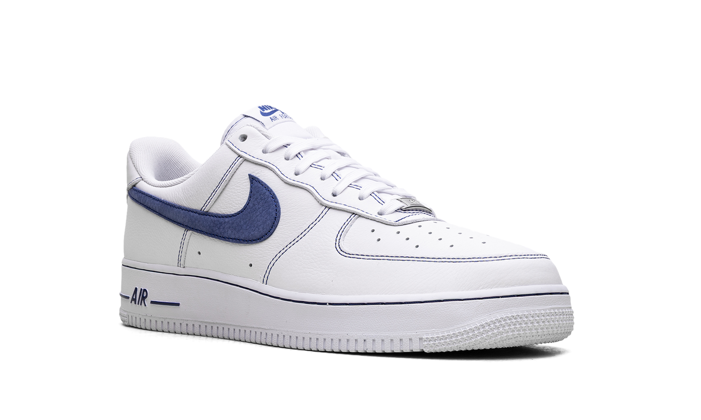 Nike Air Force 1 '07 LV8 "White Deep Royal Contrast Stitch" HQ2037 100