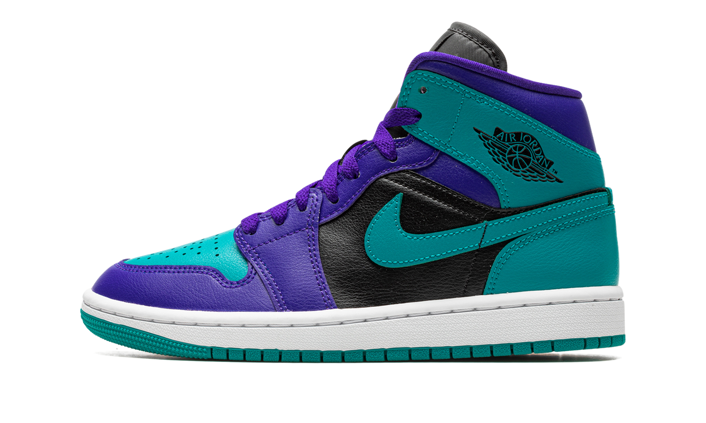 AIR JORDAN 1 MID WMNS Black Grape BQ6472 502
