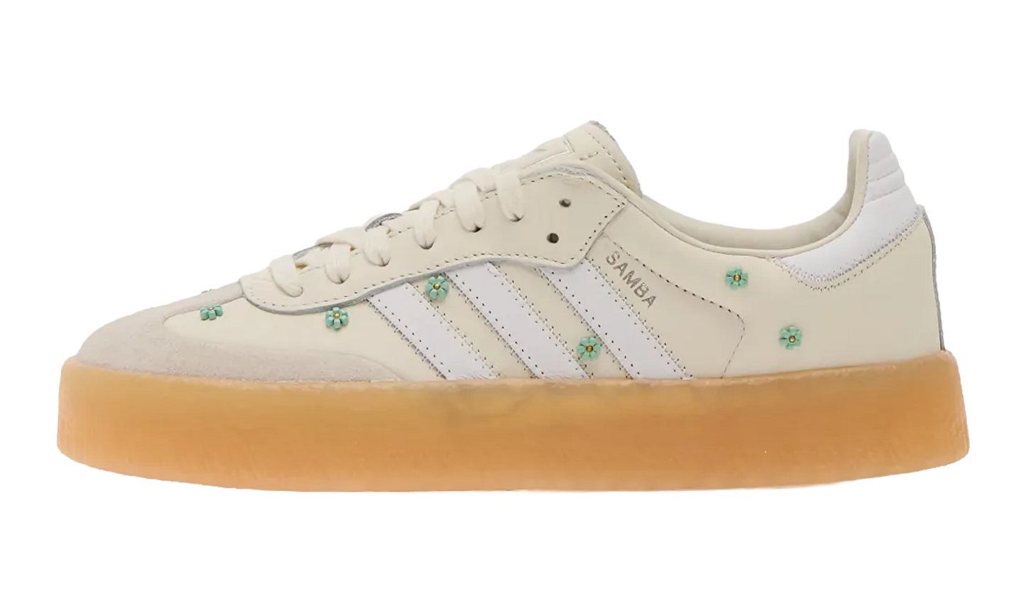 Adidas Sambae WMNS "Off White Cloud White Clear Mint" JS3953