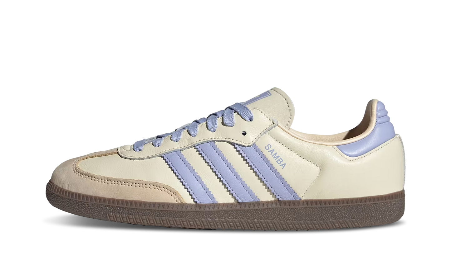 Adidas Samba OG WMNS "Cream White Violet" JI2678