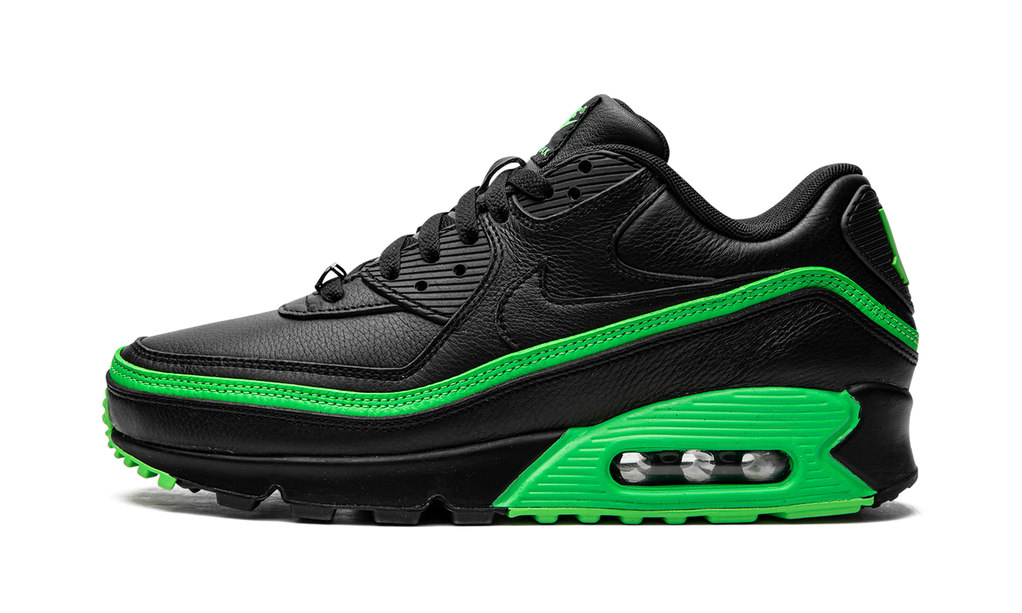 Nike Air Max 90 / UNDFTD "Undefeated Black/Green" CJ7197 004