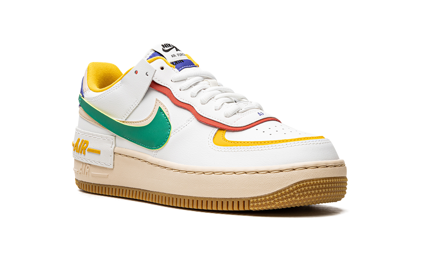 Nike AIR FORCE 1 LO SHADO MNS WMNS Summit White Neptune Green CI0919 118