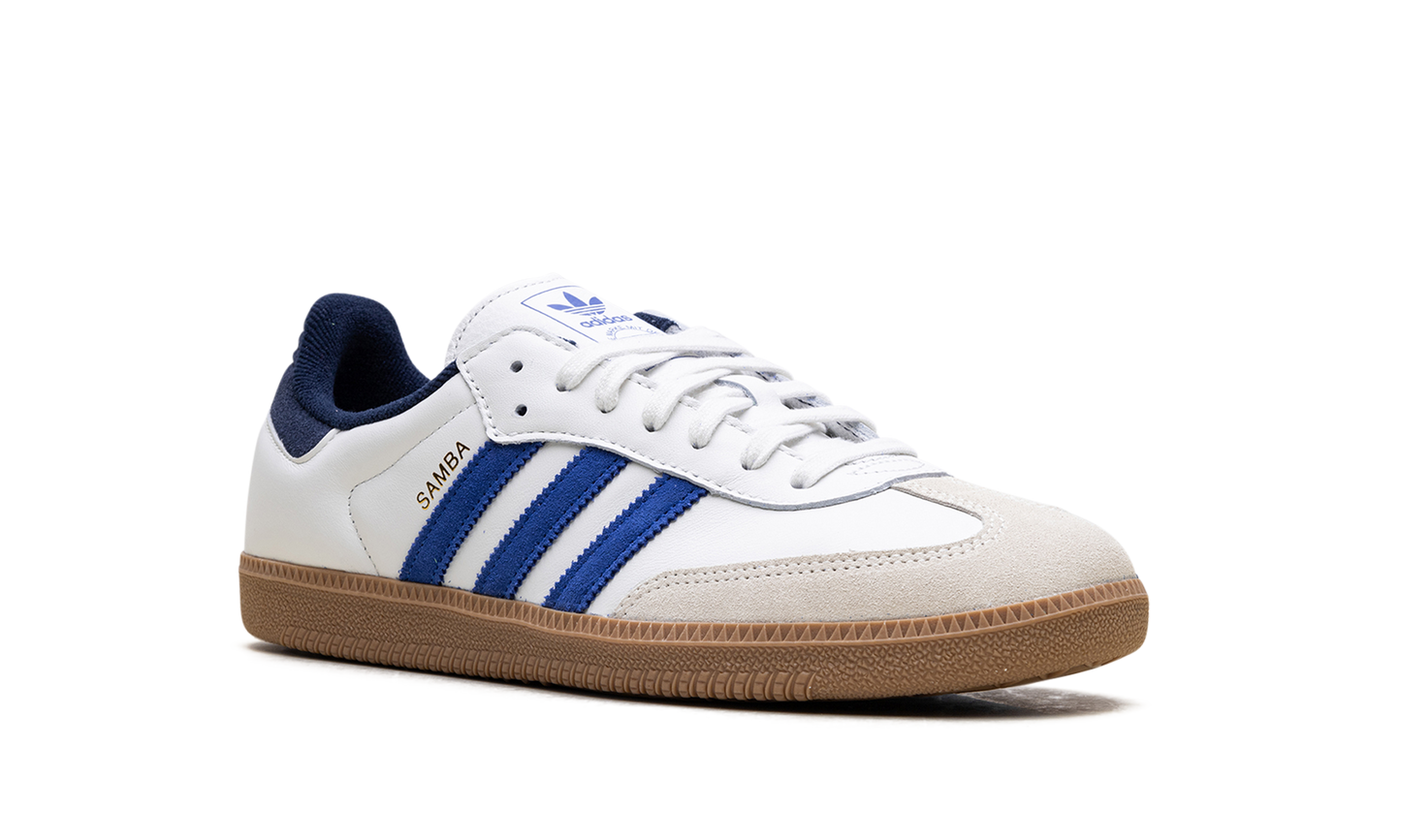 Adidas Samba OG "Core White Royal Blue" JH5632