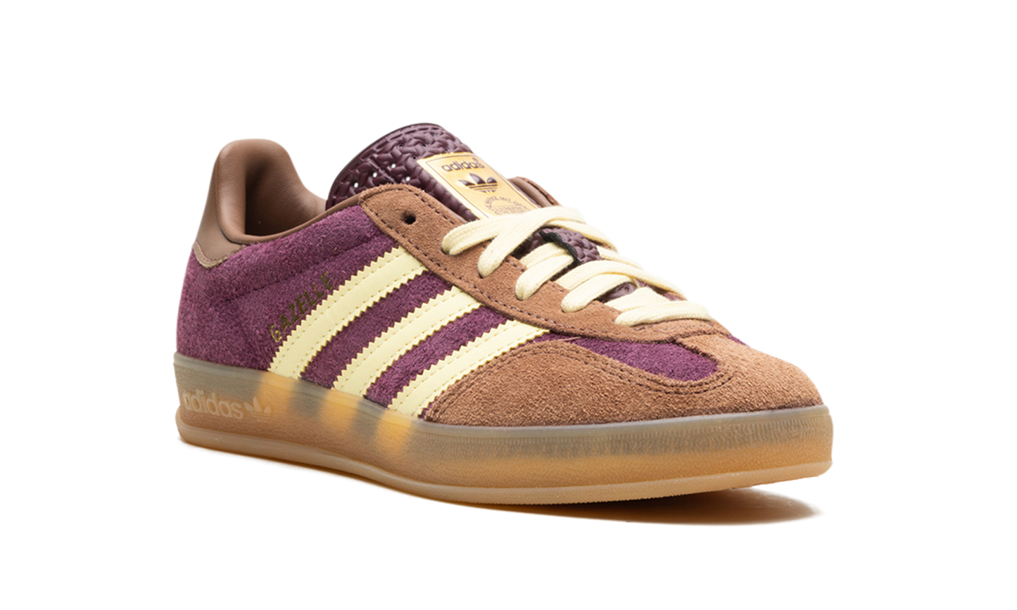 Adidas Gazelle Indoor "Maroon Almost Yellow" JI0324