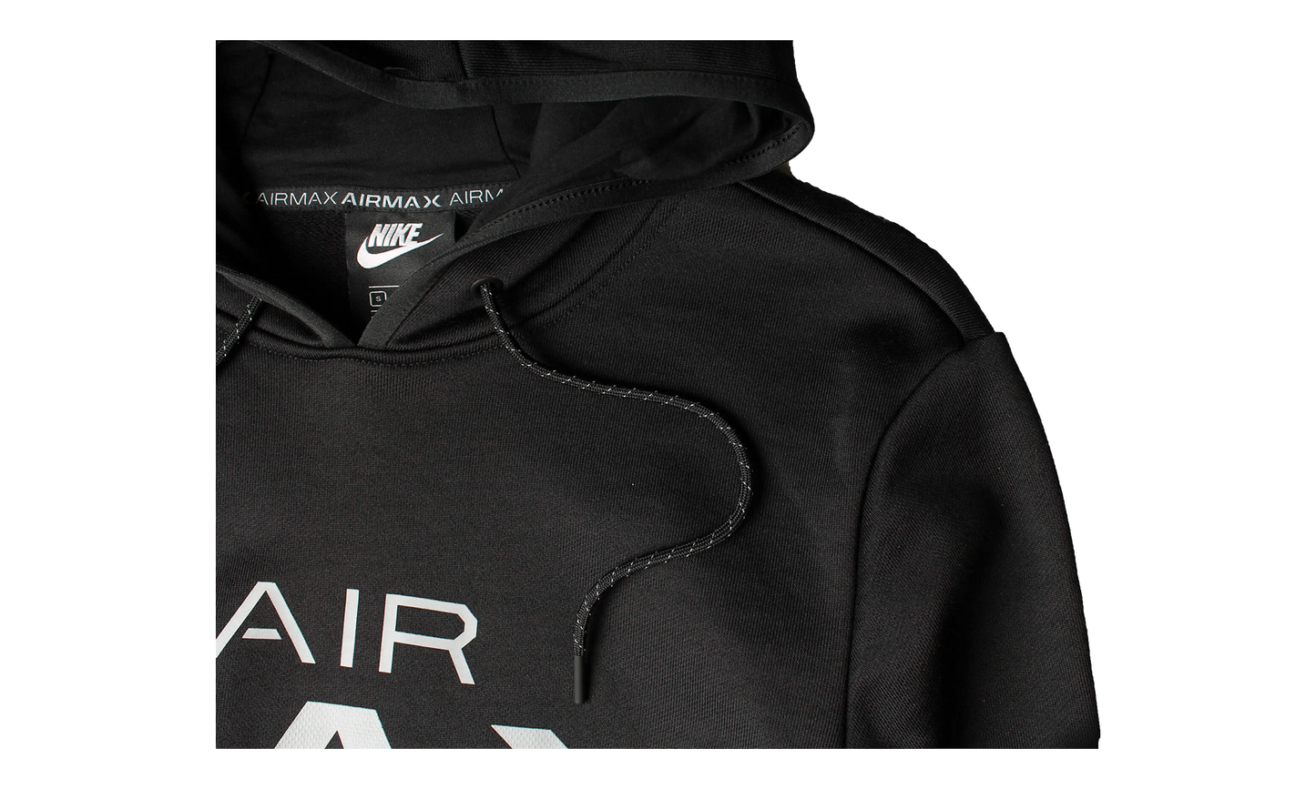 Nike Sportswear Air Max Pull Over Hoodie "Black Grey" 931998 010
