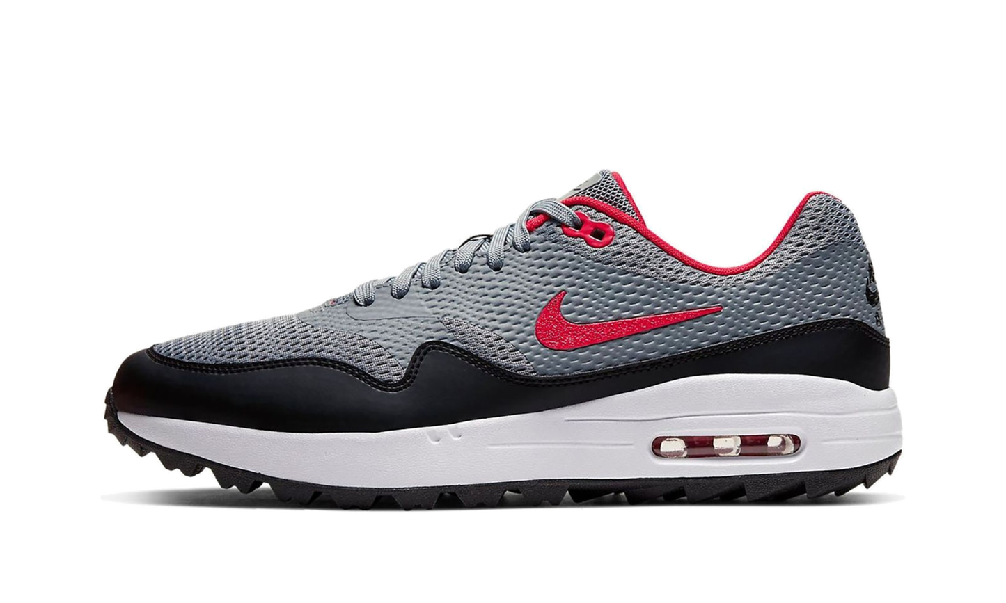 Nike Air Max 1 Golf "Grey / Red" CI7576 002