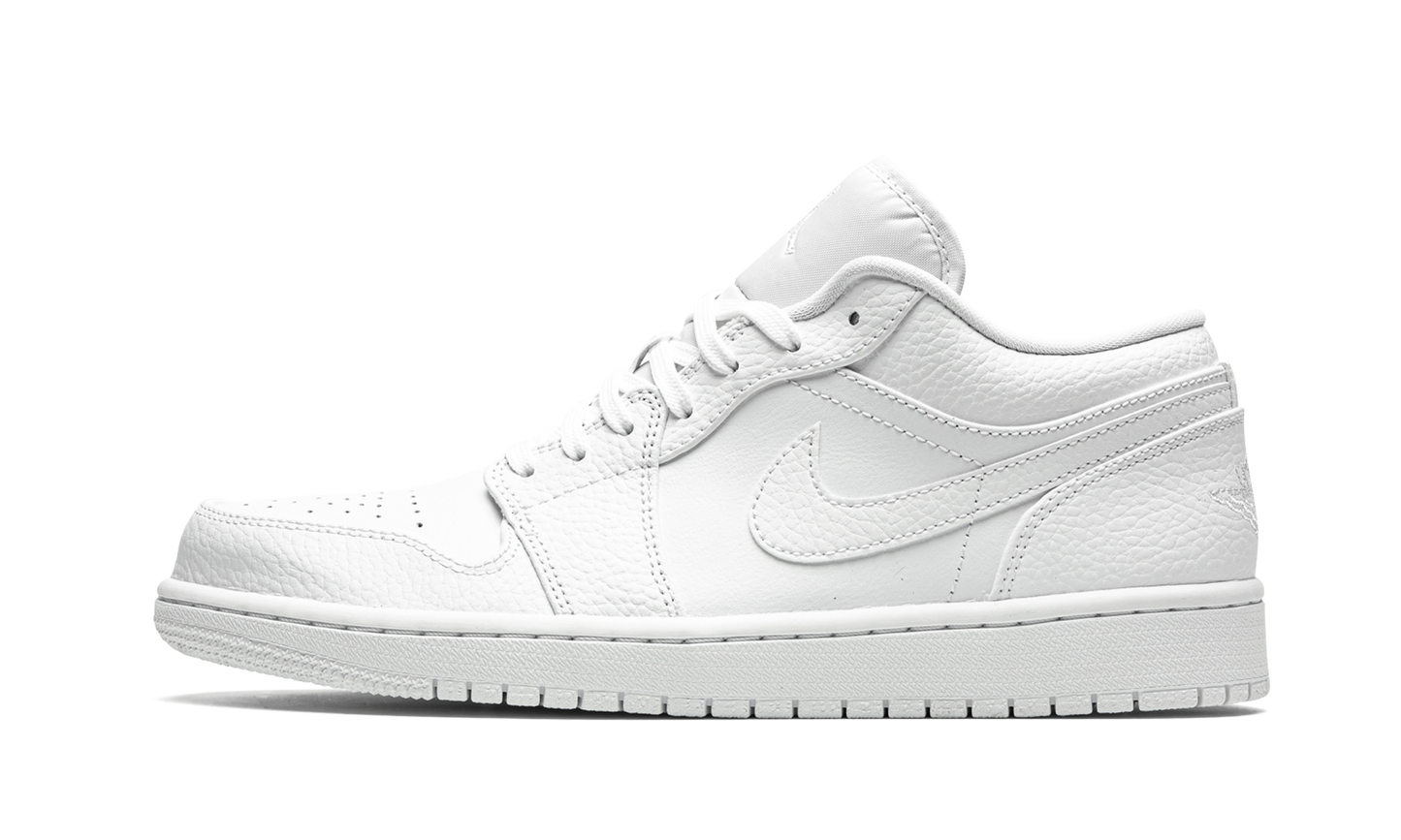 Air Jordan 1 Low Triple White 553558 130