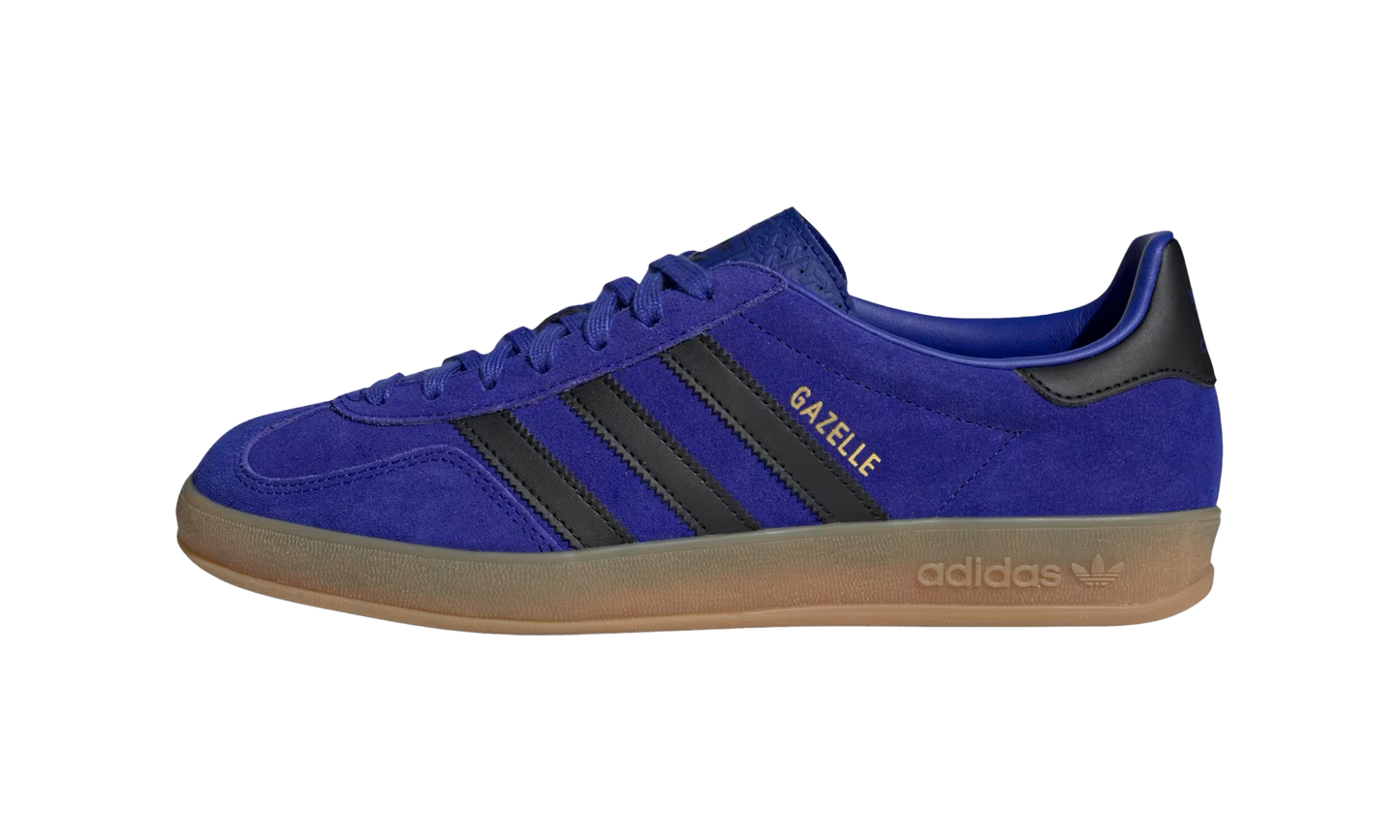 Adidas GAZELLE INDOOR "Lucid Blue Black" JR6302