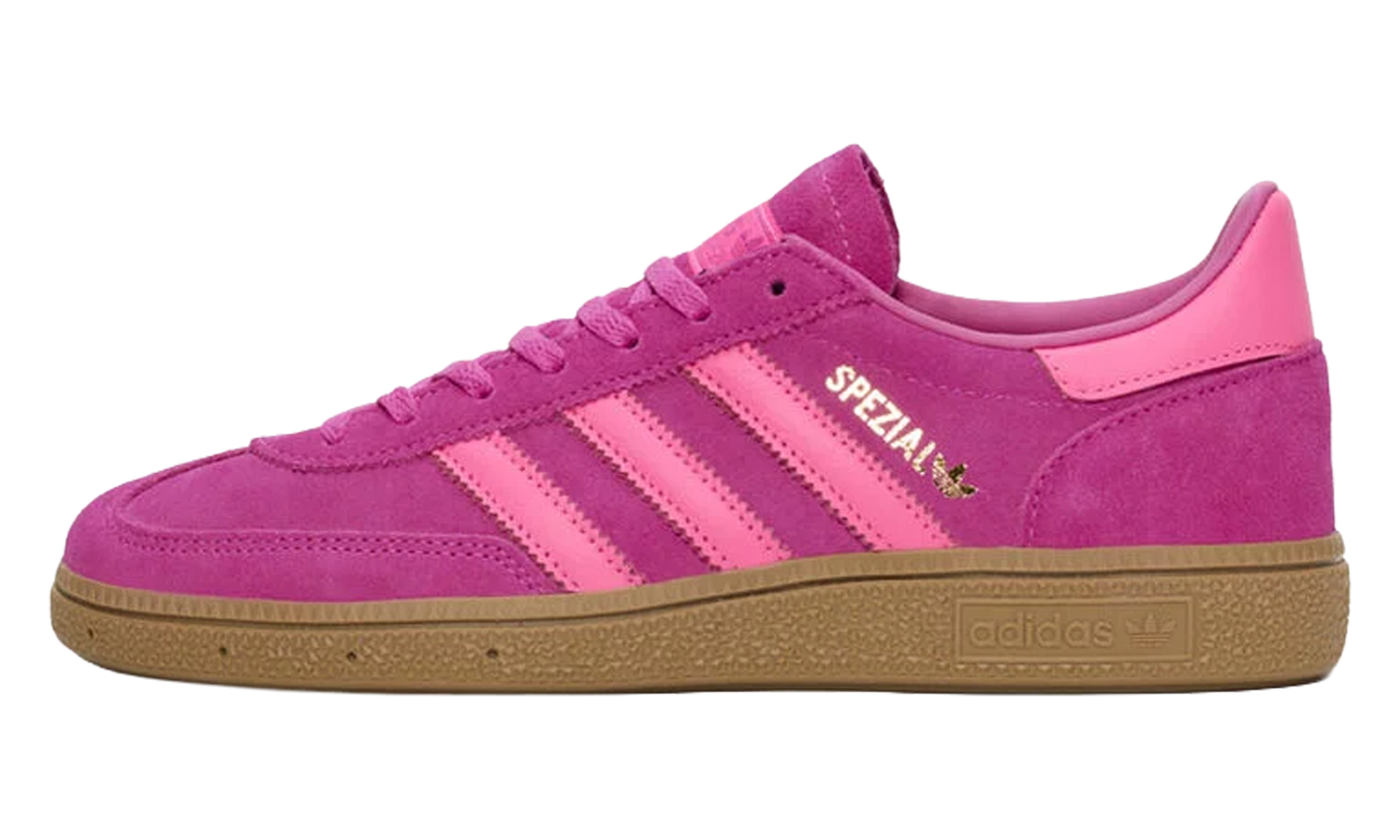 Adidas Handball Spezial WMNS "Semi Lucid Fuchsia Lucid Pink Gold Metallic" JQ7262