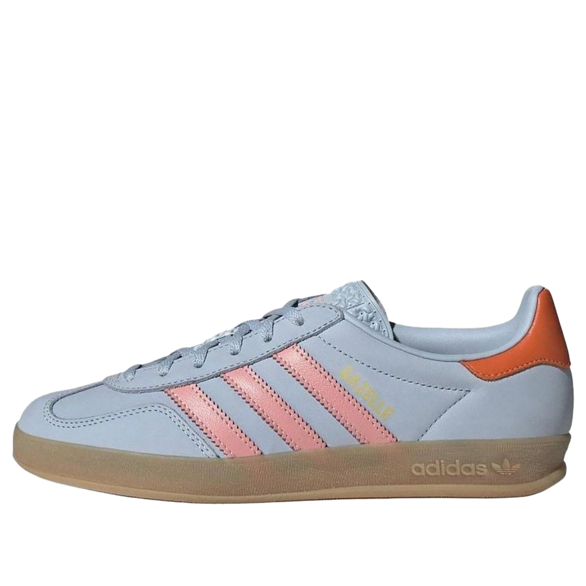Adidas GAZELLE INDOOR WMNS "Wonder Blue / Solar Orange / Gum" JI2720