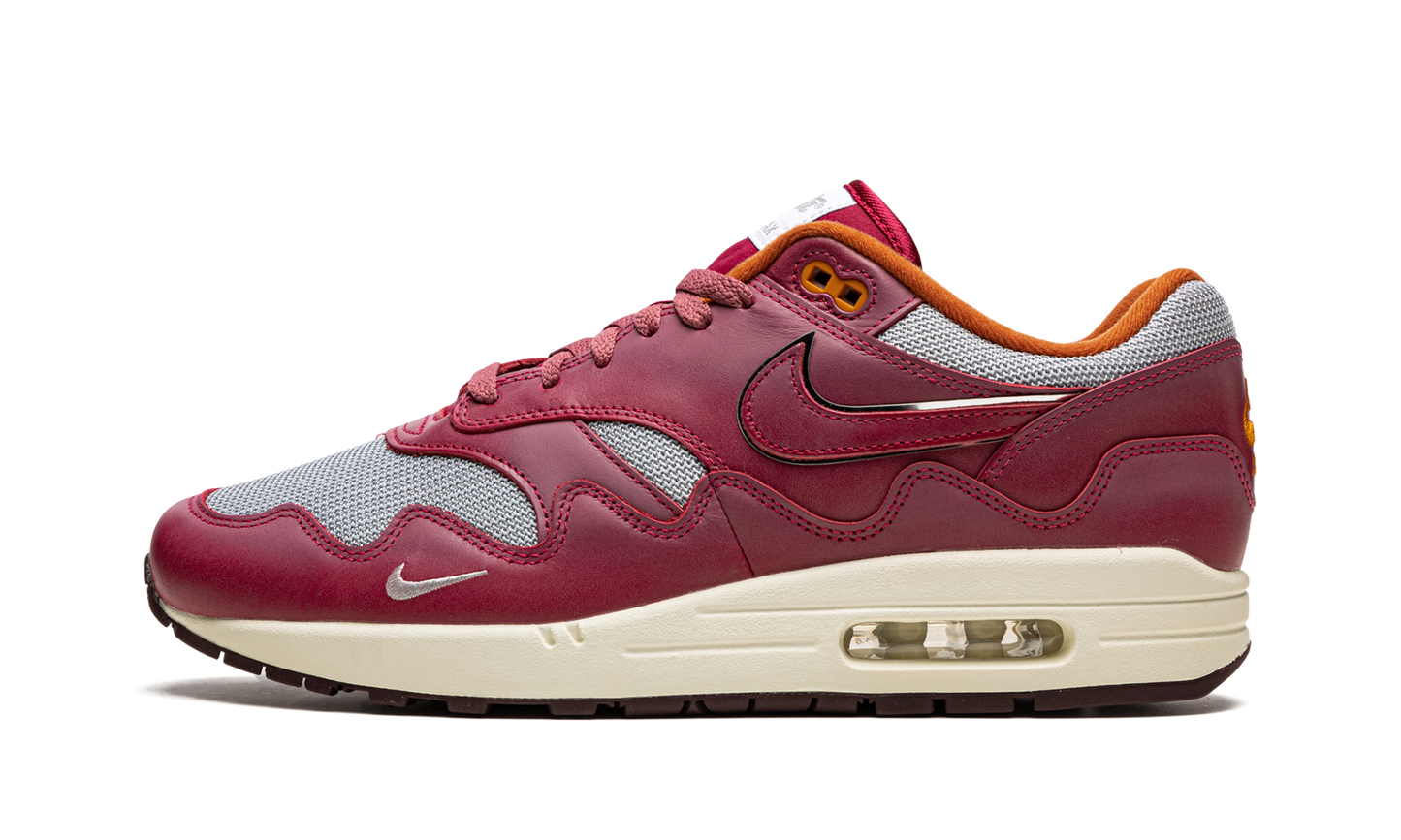 Nike Air Max 1 "Patta - Rush Maroon" DO9549 001