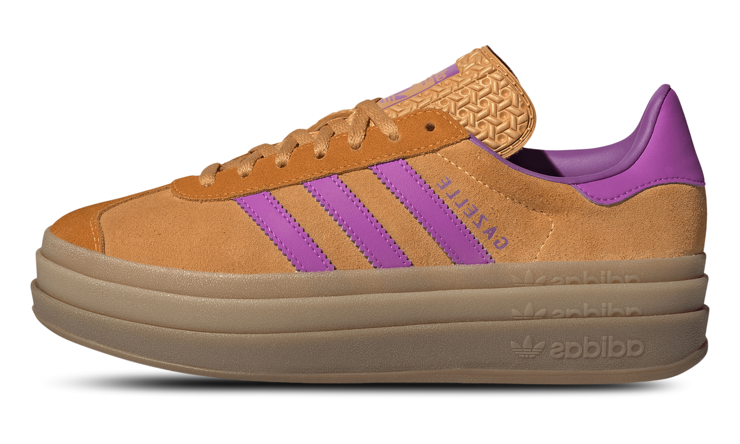 Adidas Gazelle Bold WMNS "Flash Orange Purple Burst Crew Orange" JS3895