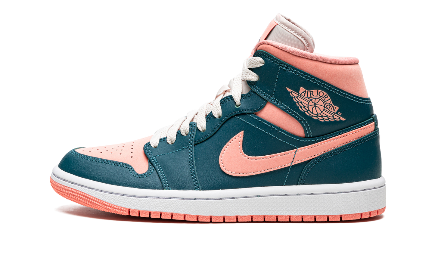 AIR JORDAN 1 MID WMNS Dark Teal Green BQ6472 308