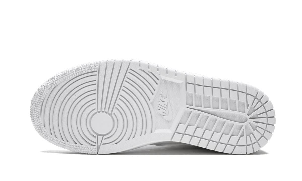 AIR JORDAN 1 MID WMNS Triple White Patent Leather BQ6472 111