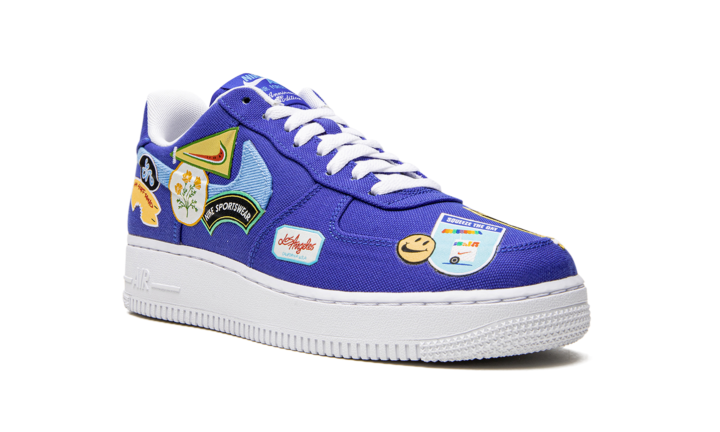 Nike AIR FORCE 1 LO '07 PRM MNS WMNS Los Angeles Patched Up DX2306 400