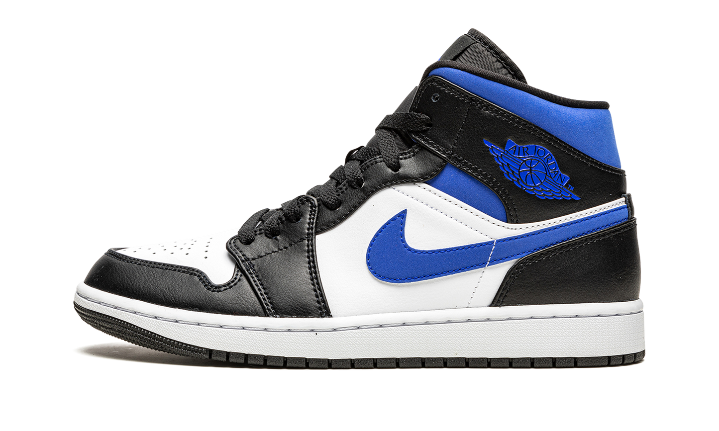 Air Jordan 1 Mid Racer Blue / Black / White 554724 140