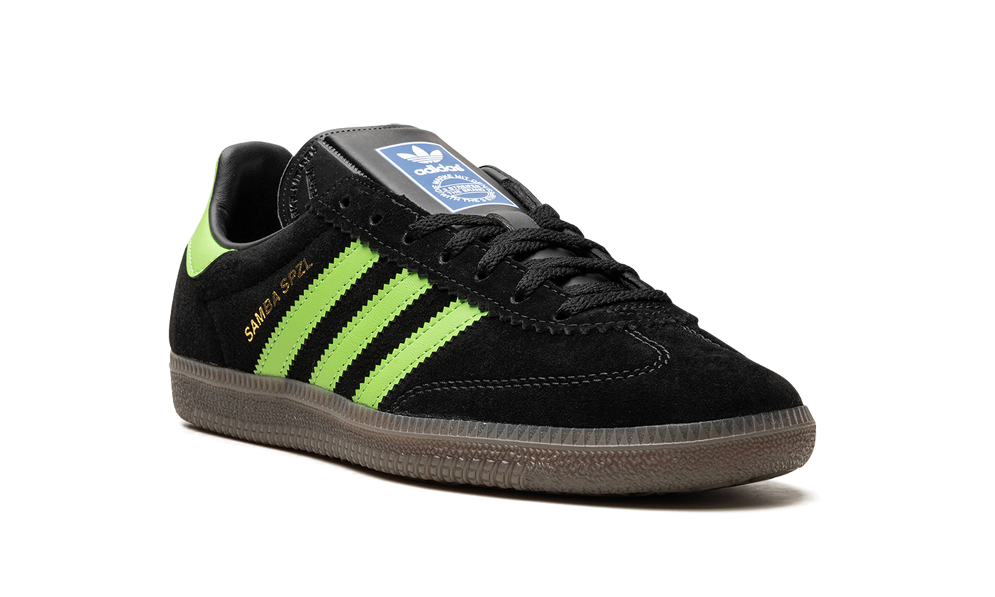 Adidas Samba Deco SPZL "Black / Lucid Lime" IF5738