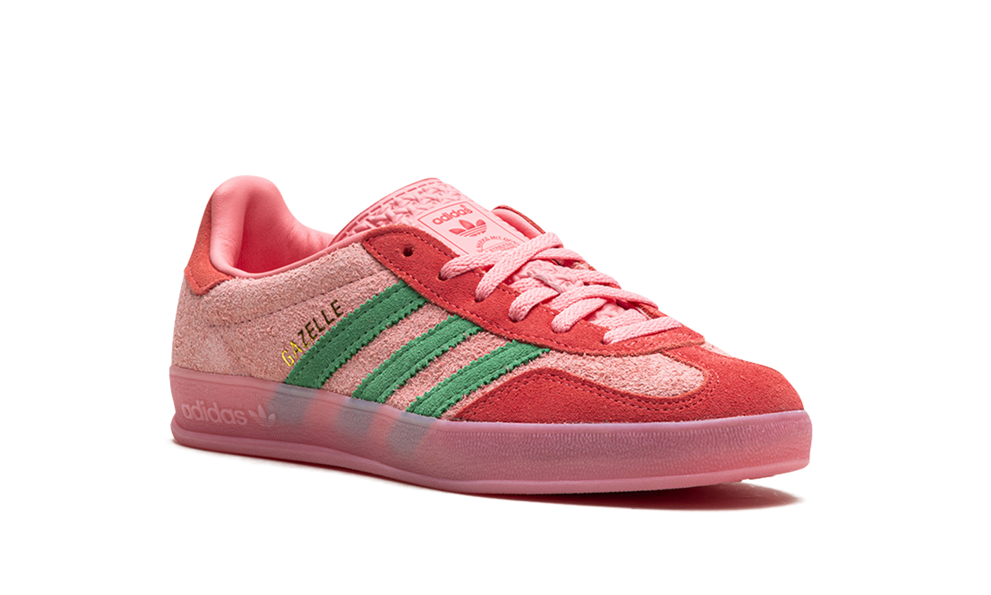 Adidas Gazelle Indoor WMNS "Semi Pink Spark Preloved Scarlet" IG6782