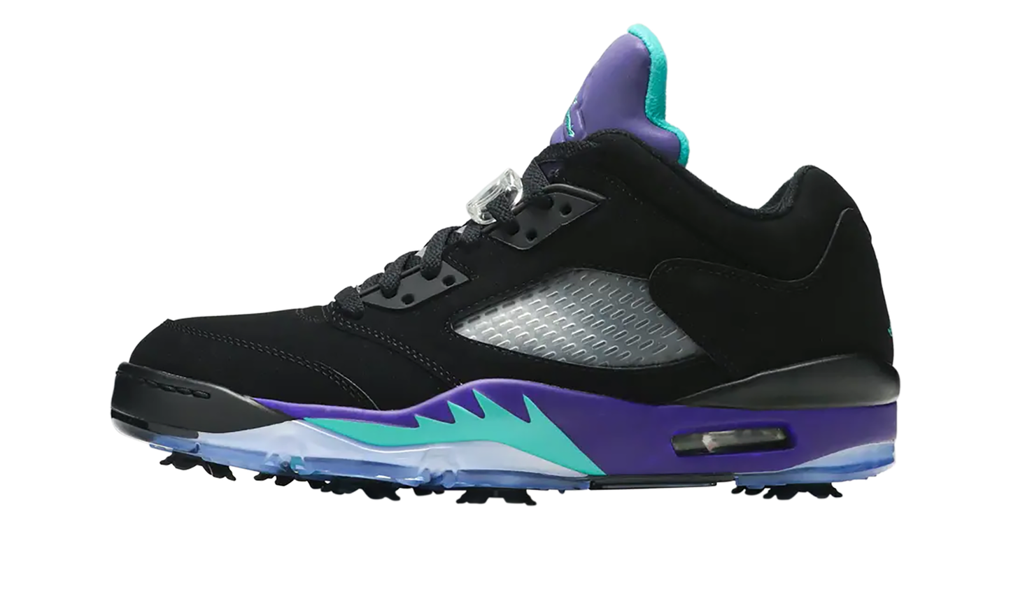 Air Jordan 5 Golf Black Grape CU4523 001