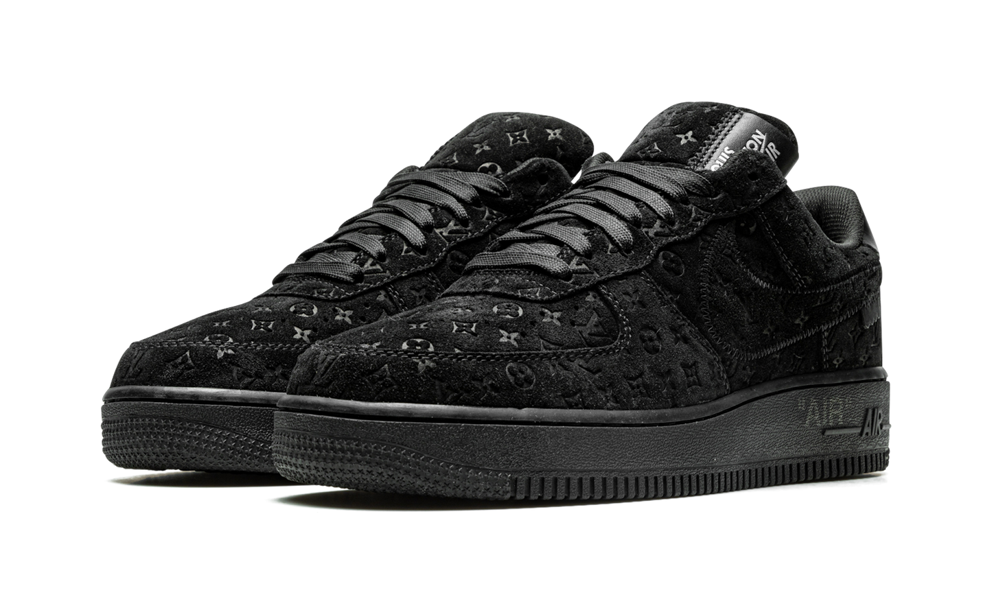 Nike Louis Vuitton Air Force 1 Low "Virgil Abloh - BLACK/BLACK" 1A9VD6
