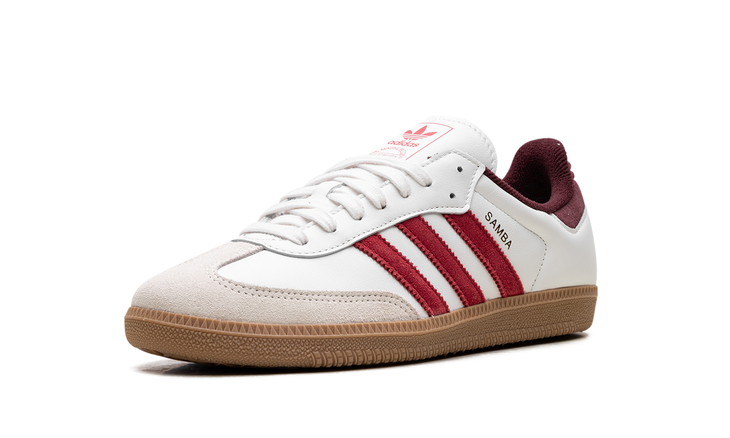 Adidas Samba OG "Core White Better Scarlet" JI3201